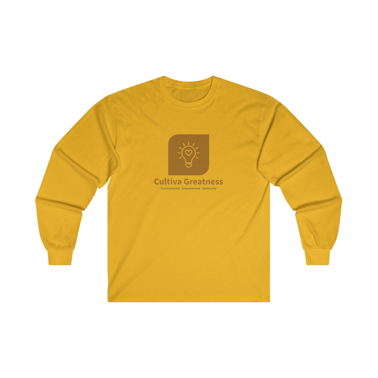 Cultiva Greatness Ultra Cotton Long Sleeve Tee