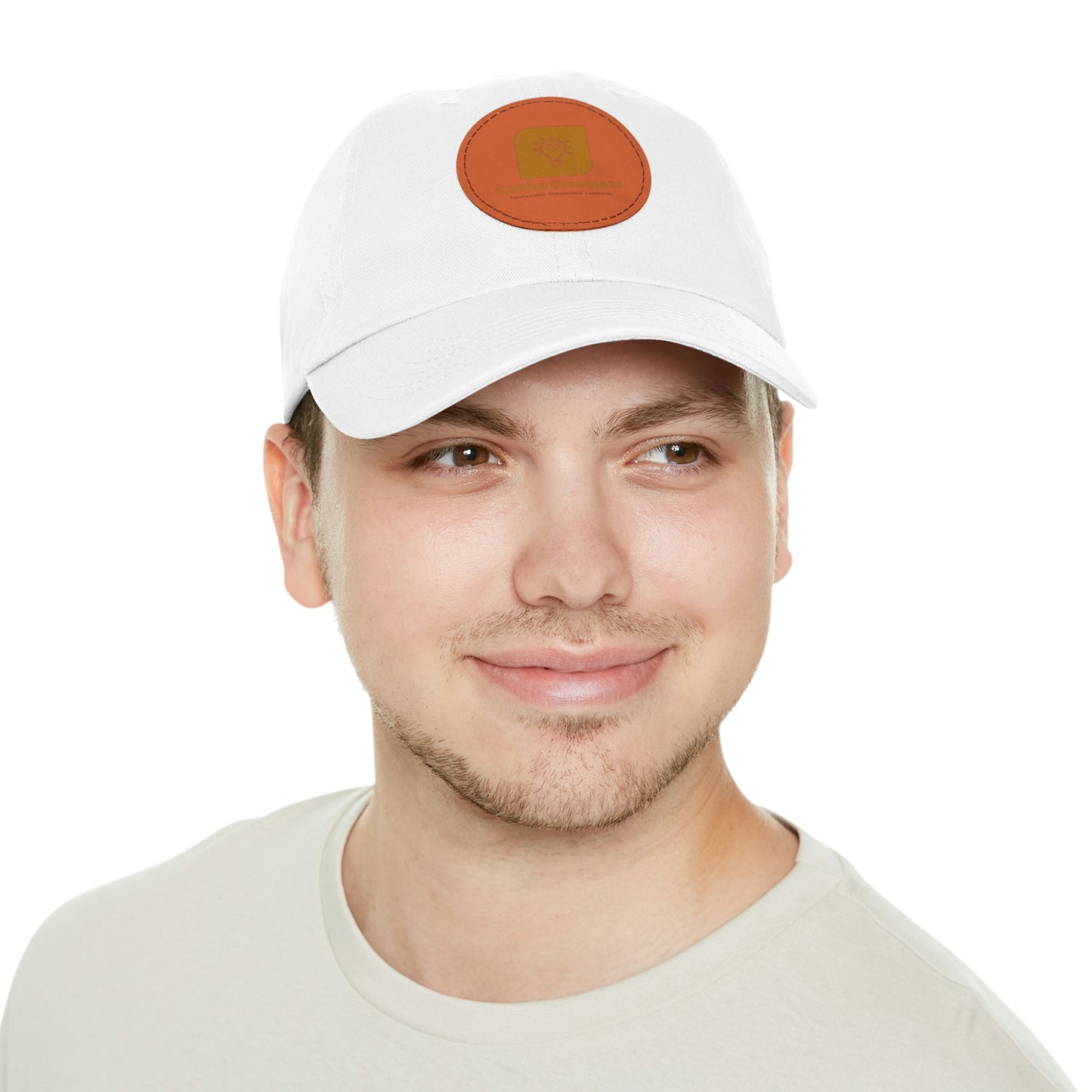 Cultiva Greatness Hat with Leather Patch