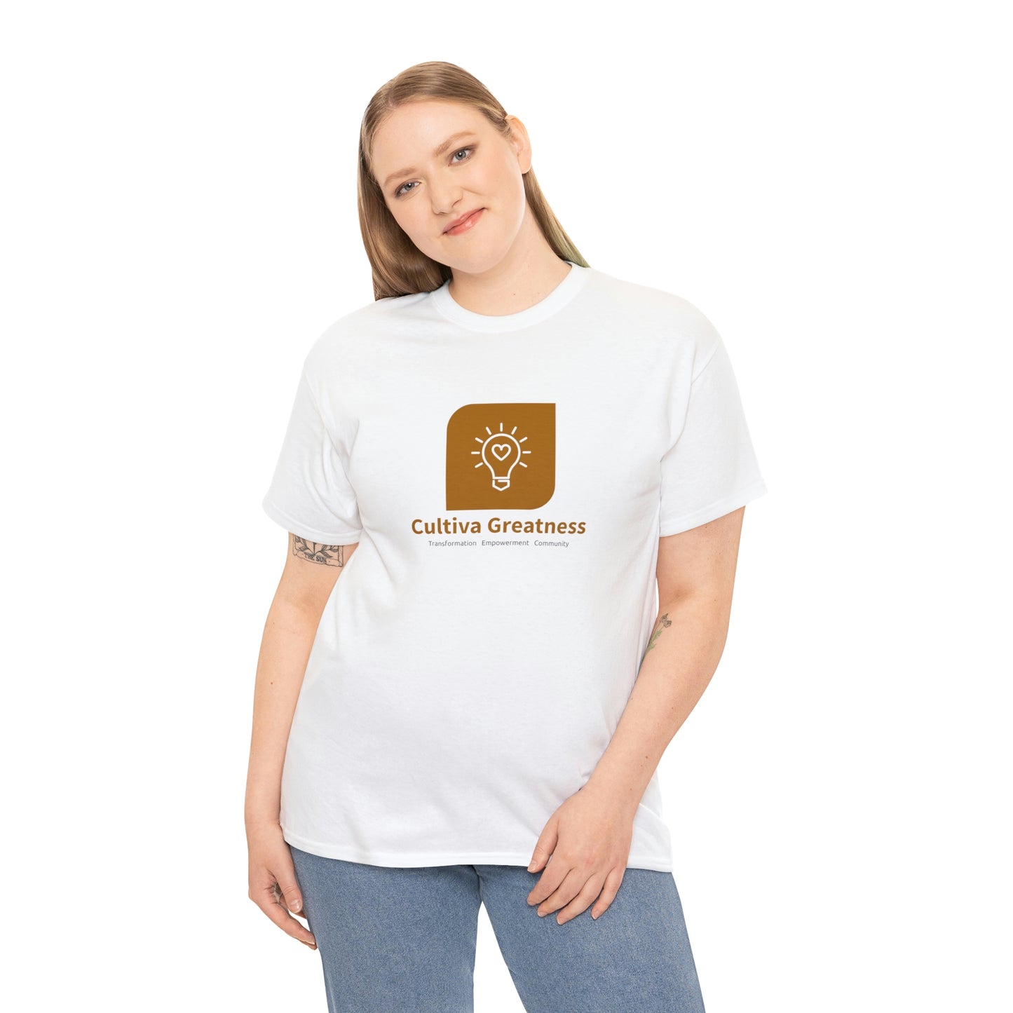 Cultiva Greatness Unisex Heavy Cotton Tee