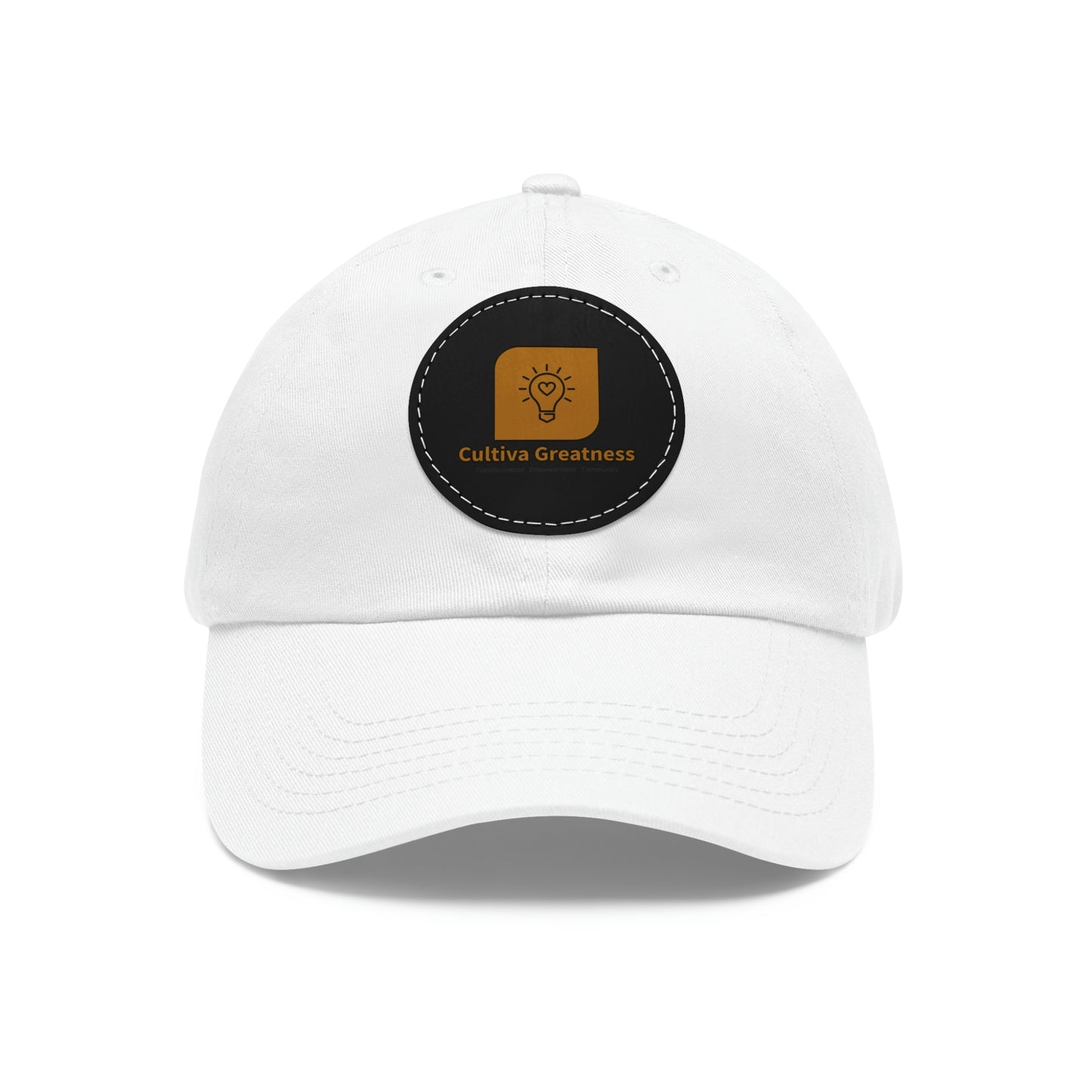 Cultiva Greatness Hat with Leather Patch