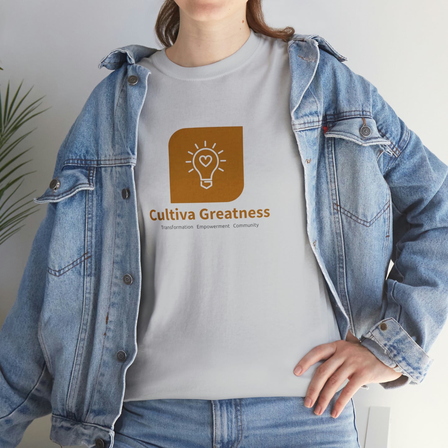 Cultiva Greatness Unisex Heavy Cotton Tee
