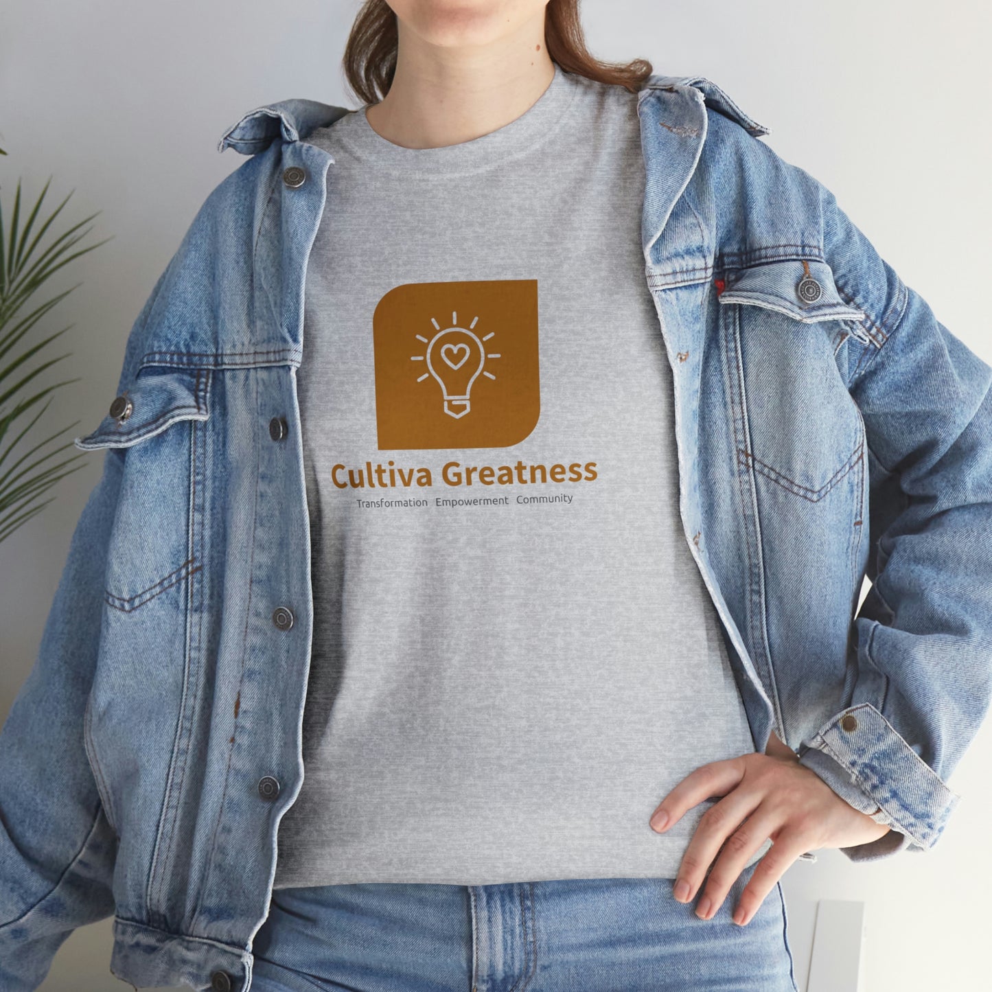 Cultiva Greatness Unisex Heavy Cotton Tee