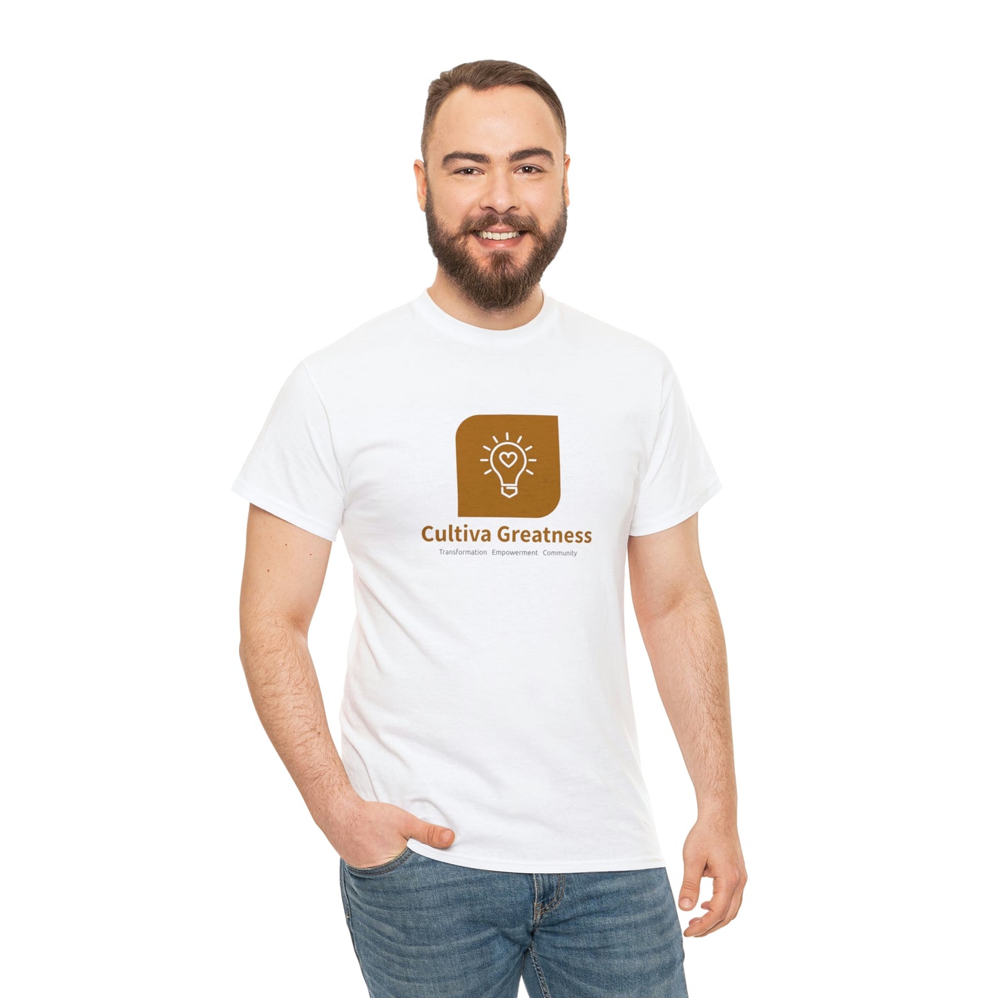 Cultiva Greatness Unisex Heavy Cotton Tee
