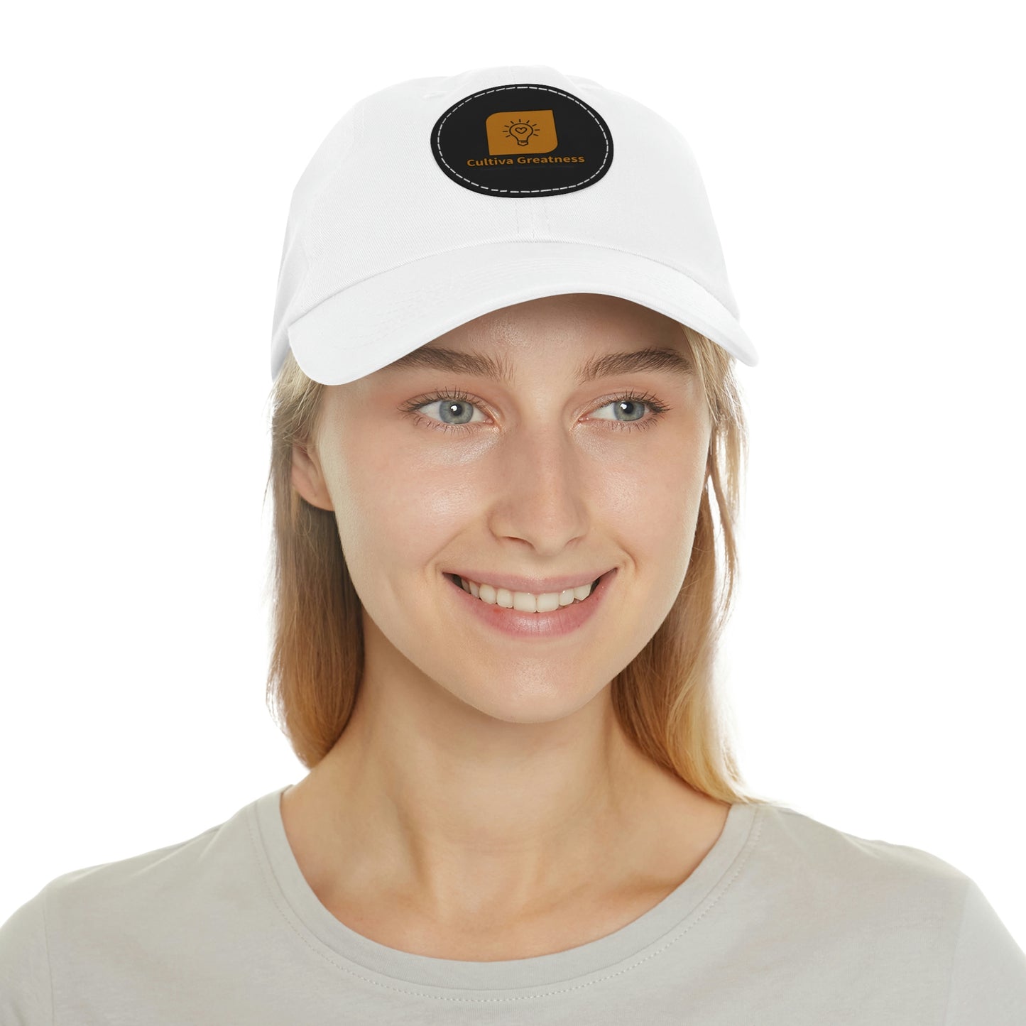 Cultiva Greatness Hat with Leather Patch