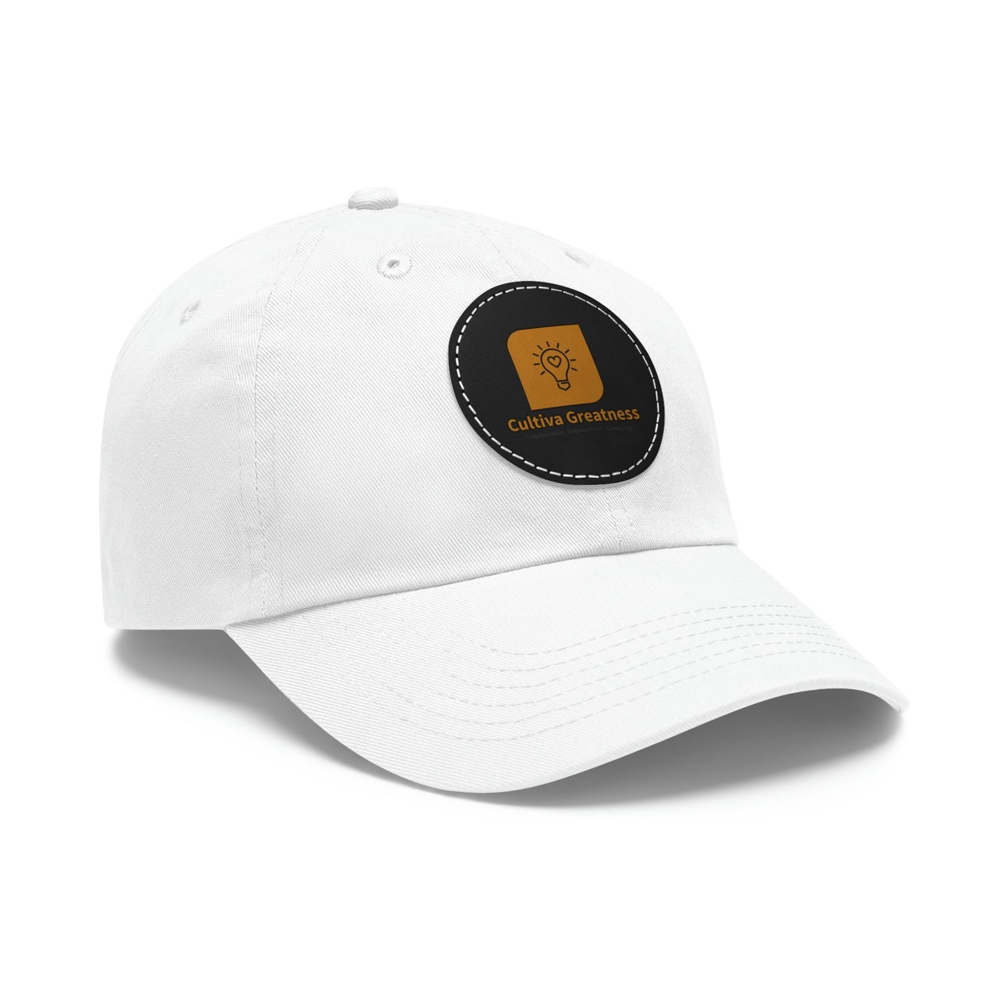 Cultiva Greatness Hat with Leather Patch