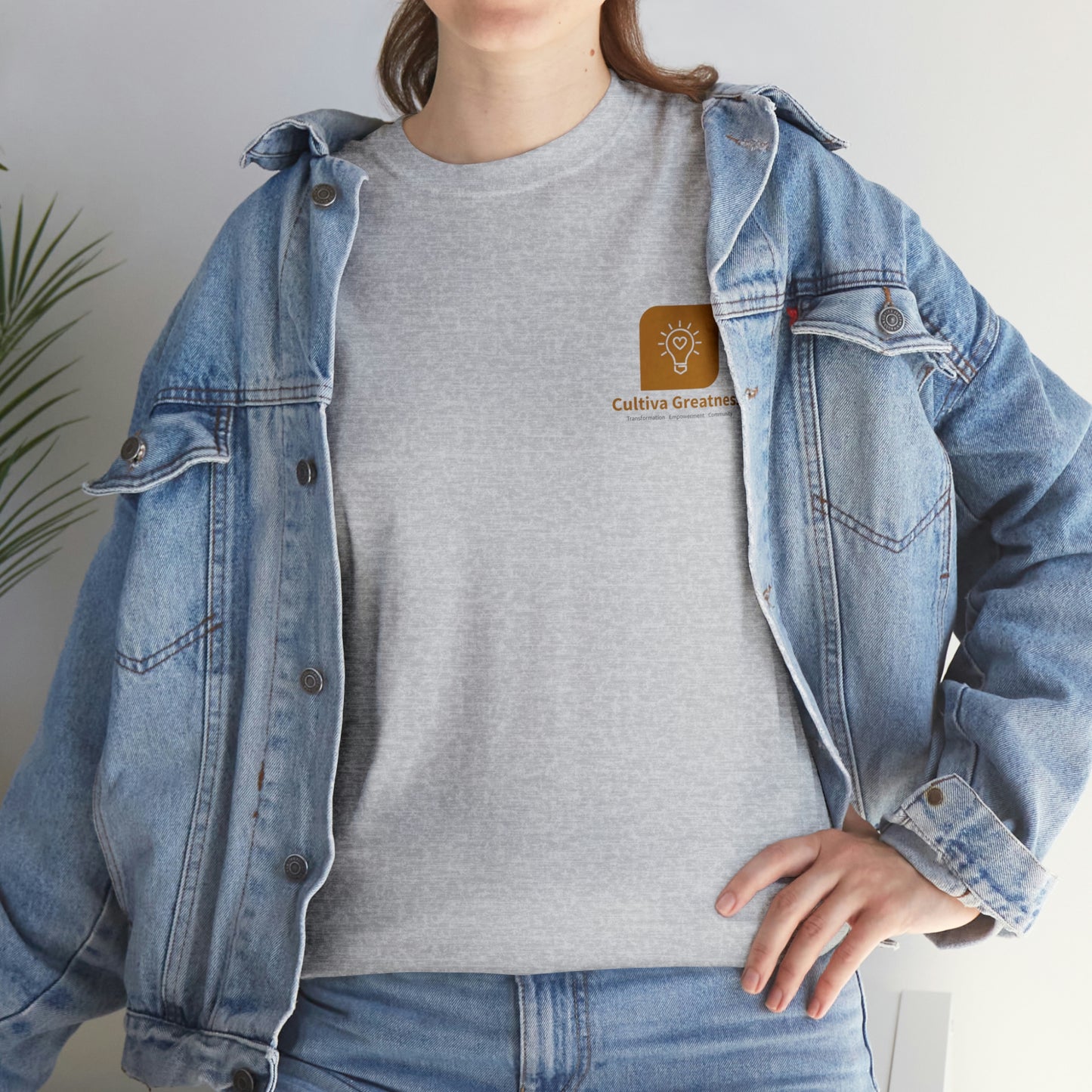 Cultiva Greatness Unisex Heavy Cotton Tee