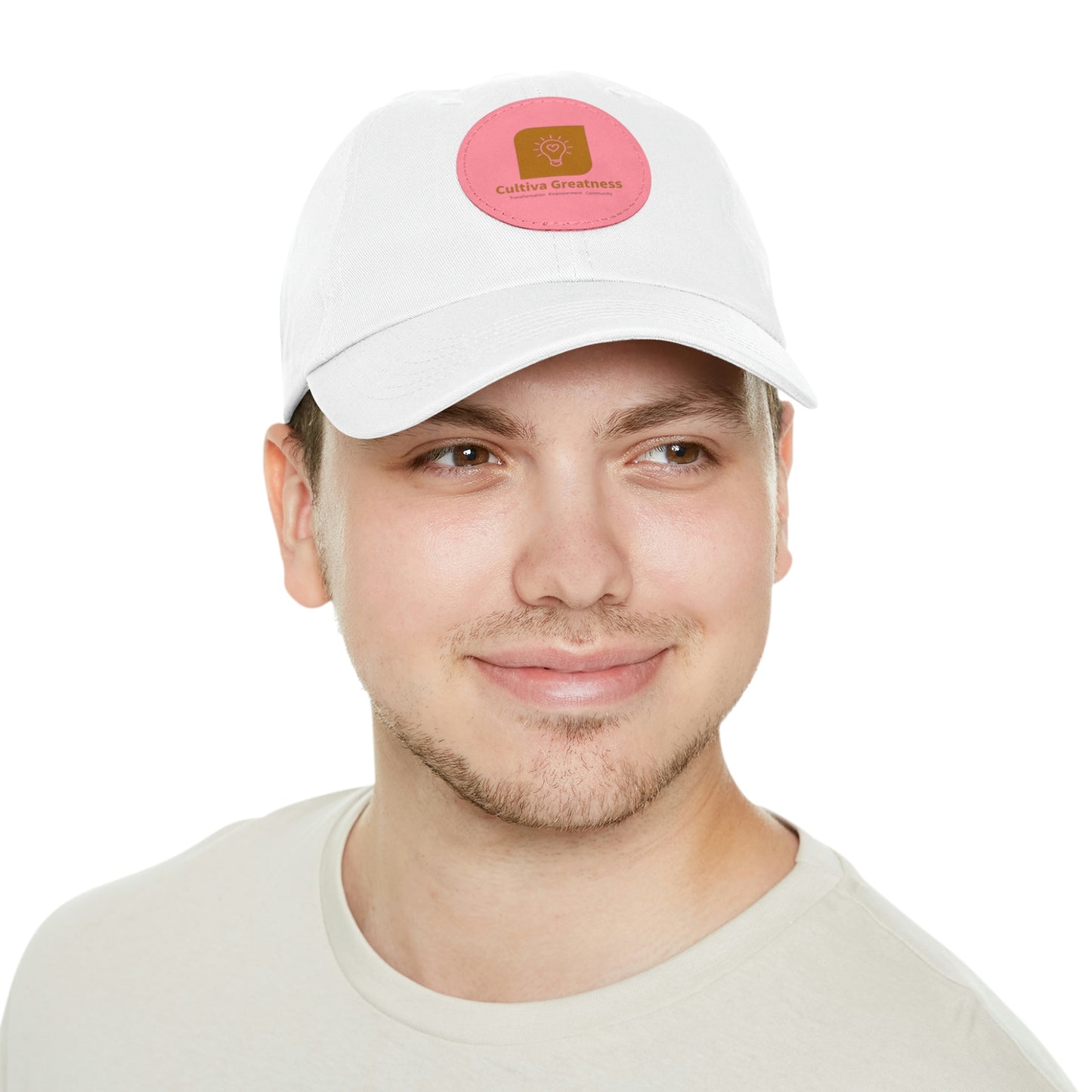 Cultiva Greatness Hat with Leather Patch