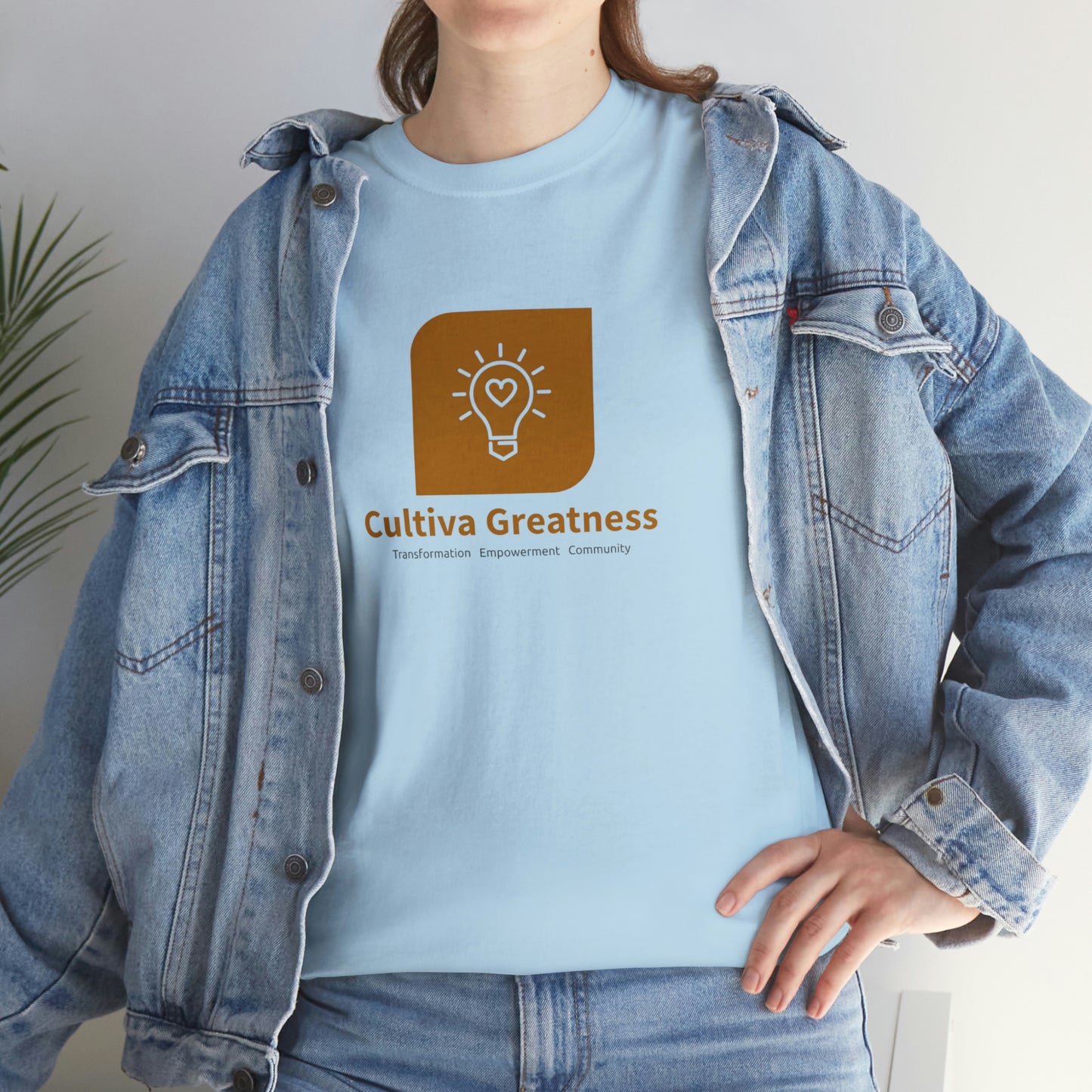 Cultiva Greatness Unisex Heavy Cotton Tee