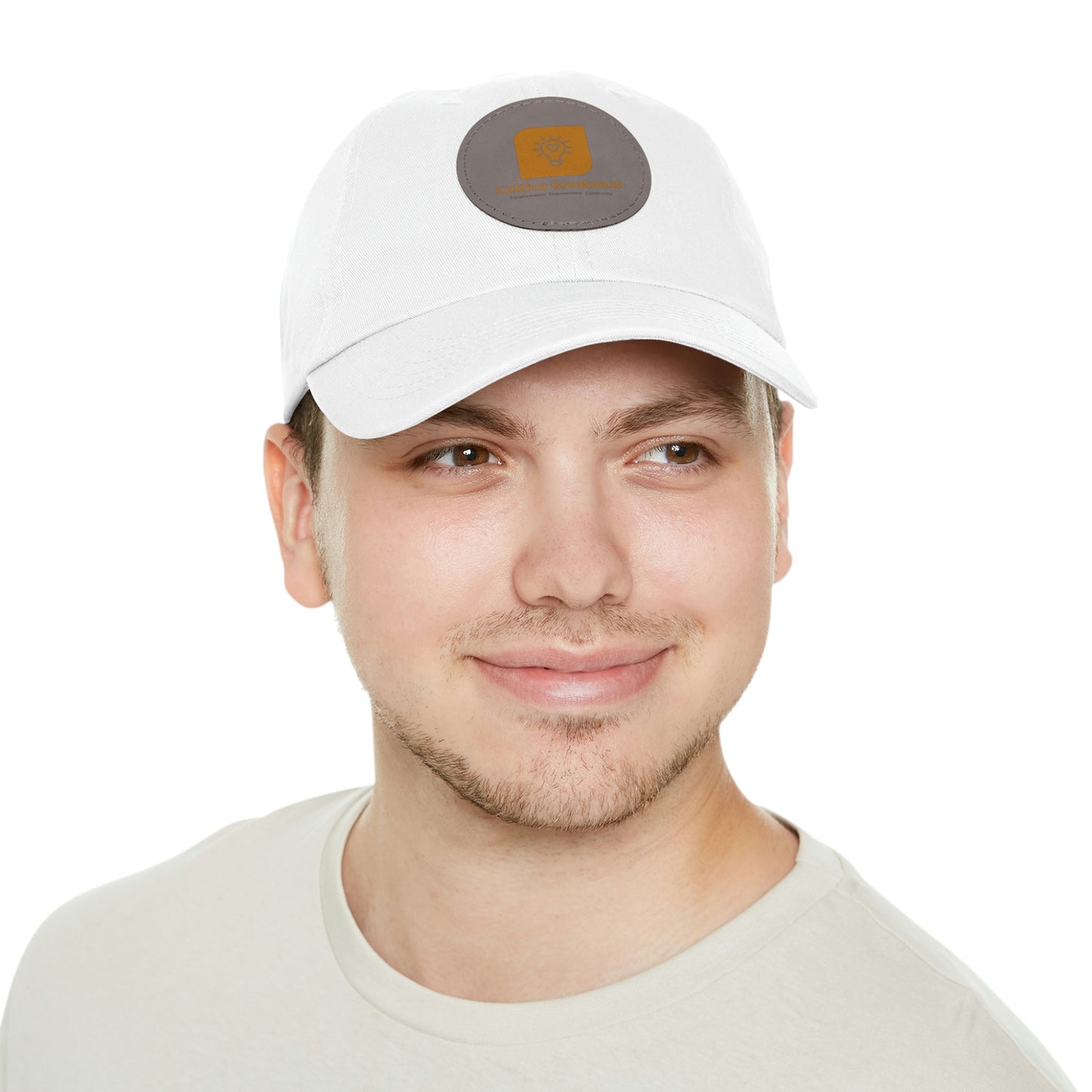 Cultiva Greatness Hat with Leather Patch