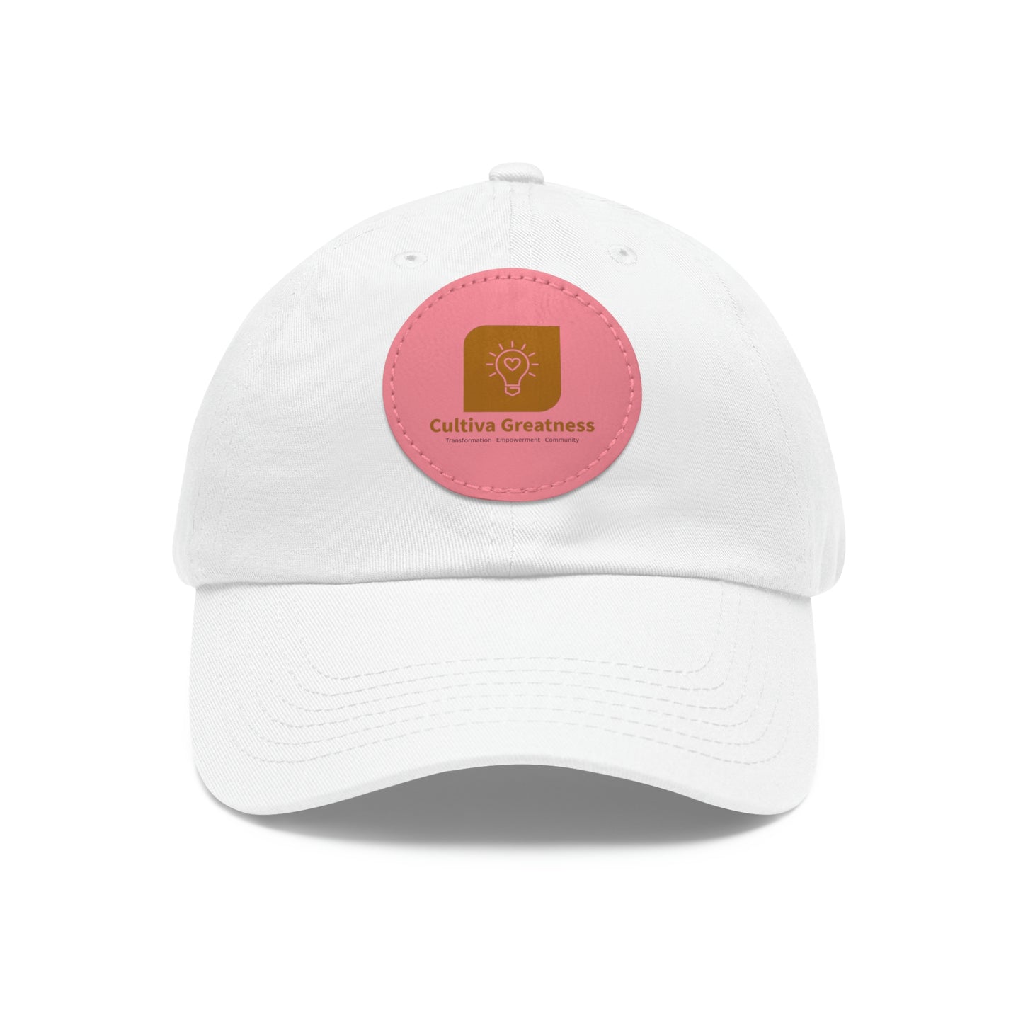 Cultiva Greatness Hat with Leather Patch