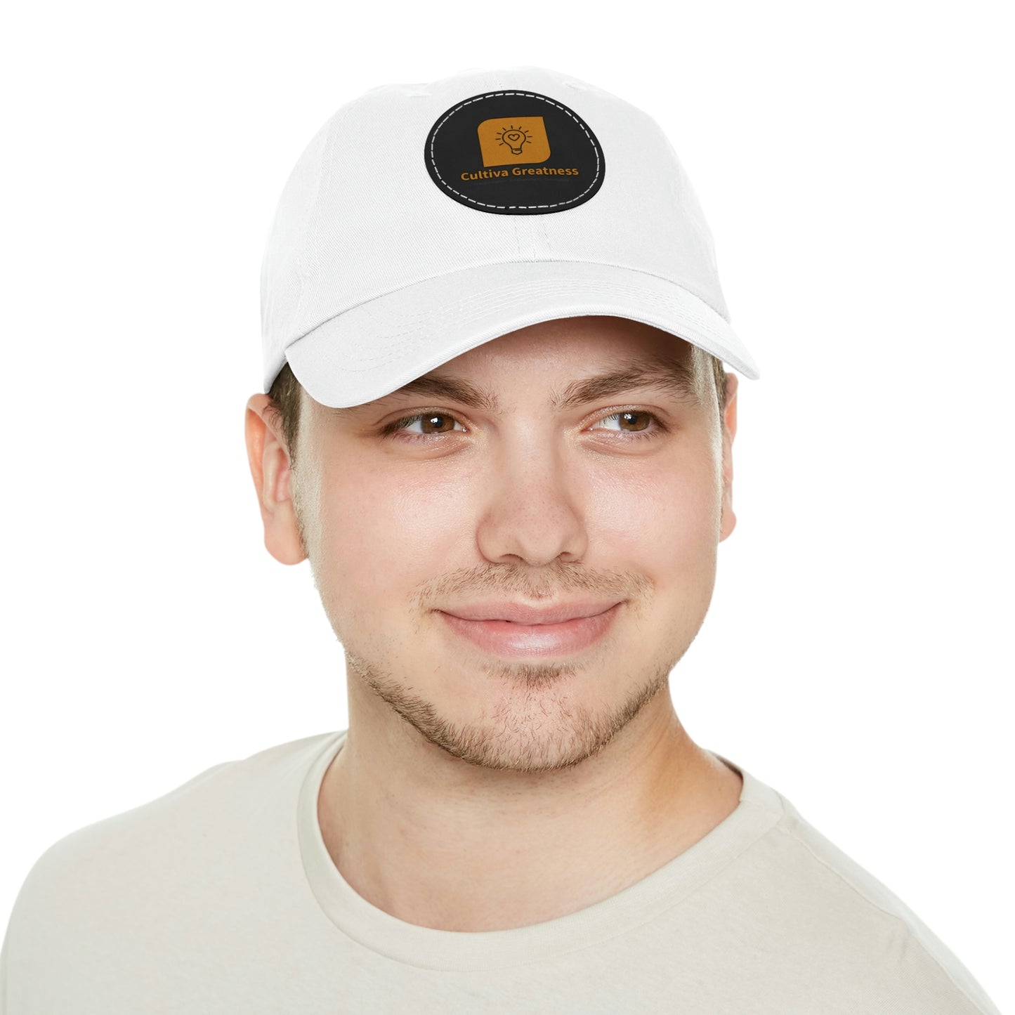 Cultiva Greatness Hat with Leather Patch